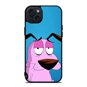 CARTOON COURAGE THE COWARDLY DOG iPhone 15 Plus Case Cover CARTOON COURAGE THE COWARDLY DOG iPhone 15 Plus Case Cover