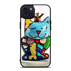 CAT ROMERO BRITTO iPhone 15 Plus Case Cover