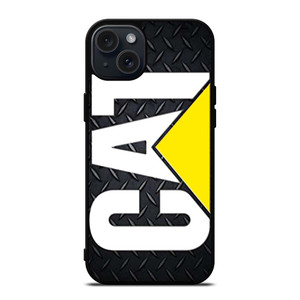 CATERPILLAR CAT METAL BLACK iPhone 15 Plus Case Cover CATERPILLAR CAT METAL BLACK iPhone 15 Plus Case Cover