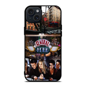 CENTRAL PERK FRIENDS CAFE iPhone 15 Plus Case Cover CENTRAL PERK FRIENDS CAFE iPhone 15 Plus Case Cover