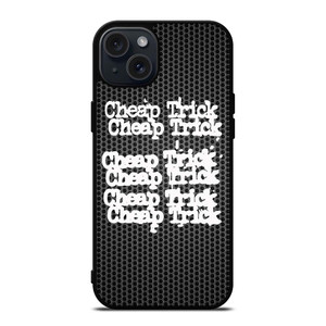 CHEAP TRICK BAND METAL LOGO iPhone 15 Plus Case Cover