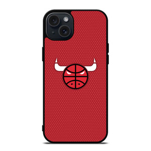 CHICAGO BULLS LOGO FAN ART iPhone 15 Plus Case Cover