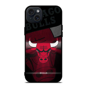 CHICAGO BULLS NBA SYMBOL iPhone 15 Plus Case Cover CHICAGO BULLS NBA SYMBOL iPhone 15 Plus Case Cover