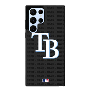 TAMPA BAY RAYS BASEBALL BLACK Samsung Galaxy S22 Ultra Case Cover