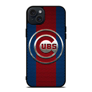 CHICAGO CUBS PLATE LOGO iPhone 15 Plus Case Cover CHICAGO CUBS PLATE LOGO iPhone 15 Plus Case Cover