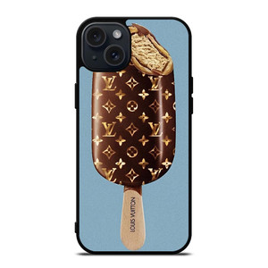 CHOCOLATE ICE CREAM LOUIS VUITTON iPhone 15 Plus Case Cover CHOCOLATE ICE CREAM LOUIS VUITTON iPhone 15 Plus Case Cover