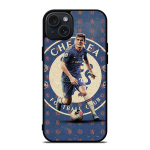 CHRISTIAN PULISIC CHELSEA ART iPhone 15 Plus Case Cover