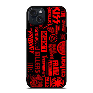 CLASSIC ROCK BAND LOGO iPhone 15 Plus Case Cover