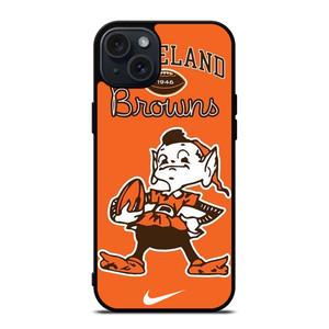 CLEVELAND BROWNS FOOTBALL MASCOT iPhone 15 Plus Case Cover CLEVELAND BROWNS FOOTBALL MASCOT iPhone 15 Plus Case Cover