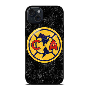 CLUB AMERICA AGUILAS FOOTBALL BLACK iPhone 15 Plus Case Cover CLUB AMERICA AGUILAS FOOTBALL BLACK iPhone 15 Plus Case Cover