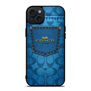 COACH JEANS iPhone 15 Plus Case Cover COACH JEANS iPhone 15 Plus Case Cover