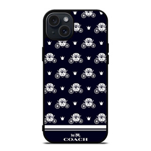 COACH NEW YORK CART iPhone 15 Plus Case Cover COACH NEW YORK CART iPhone 15 Plus Case Cover