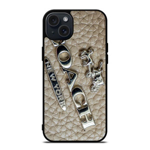 COACH NEW YORK LOGO ON LEATHER iPhone 15 Plus Case Cover COACH NEW YORK LOGO ON LEATHER iPhone 15 Plus Case Cover