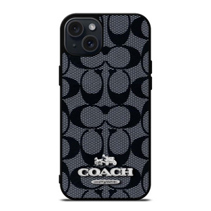 COACH NEW YORK PATTERN 2 iPhone 15 Plus Case Cover COACH NEW YORK PATTERN 2 iPhone 15 Plus Case Cover