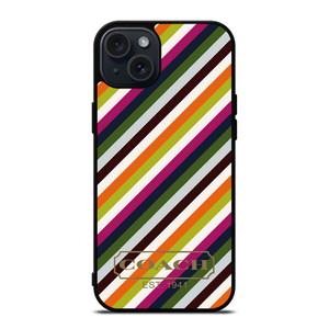 COACH NEW YORK RAINBOW iPhone 15 Plus Case Cover COACH NEW YORK RAINBOW iPhone 15 Plus Case Cover