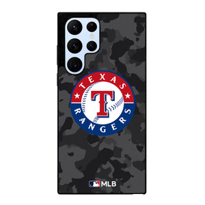 TEXAS RANGERS BASEBALL BLACK CAMO Samsung Galaxy S22 Ultra Case Cover