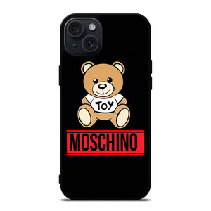 CUTE MOSCHINO TEDDY BEAR iPhone 15 Plus Case Cover
