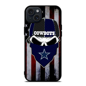 DALLAS COWBOYS SKULL LOGO iPhone 15 Plus Case Cover