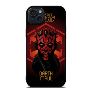 DARTH MAUL STAR WARS ART iPhone 15 Plus Case Cover DARTH MAUL STAR WARS ART iPhone 15 Plus Case Cover