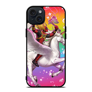 DEADPOOL UNICORN COLOR FULL iPhone 15 Plus Case Cover