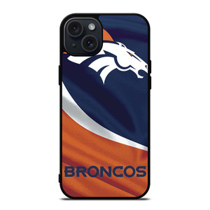 DENVER BRONCOS NFL TEAM FLAG iPhone 15 Plus Case Cover DENVER BRONCOS NFL TEAM FLAG iPhone 15 Plus Case Cover