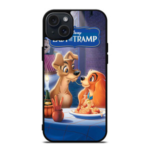 DISNEY LADY AND THE TRAMP CARTOON iPhone 15 Plus Case Cover
