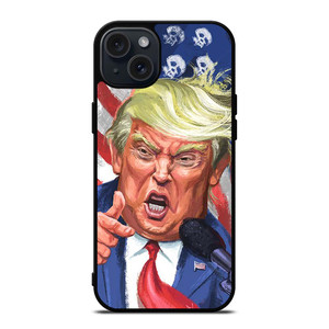 DONALD TRUMP ART  iPhone 15 Plus Case Cover