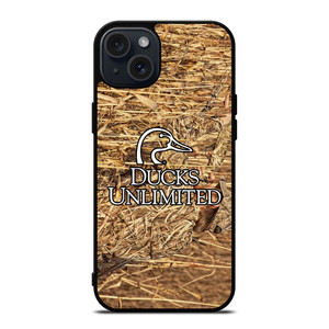 DUCKS UNLIMITED CAMO LOGO iPhone 15 Plus Case Cover