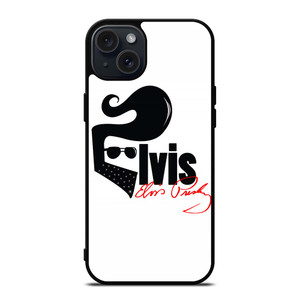 ELVIS PRESLEY SILHOUETTE iPhone 15 Plus Case Cover