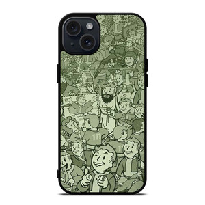 FALLOUT VAULT BOY ALL CHARACTER  iPhone 15 Plus Case Cover