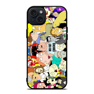 FAMILY GUY CHARACTERS iPhone 15 Plus Case Cover