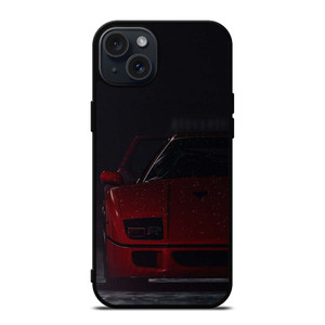 FERRARI F40 VINTAGE SUPERCAR 2 iPhone 15 Plus Case Cover