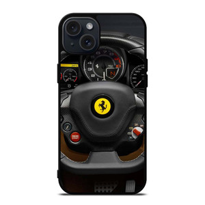 FERRARI STEERING WHEEL iPhone 15 Plus Case Cover