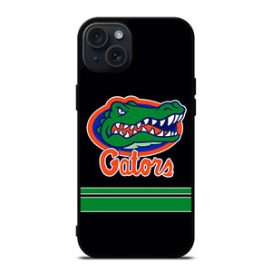 FLORIDA GATORS STRIPE LOGO iPhone 15 Plus Case Cover