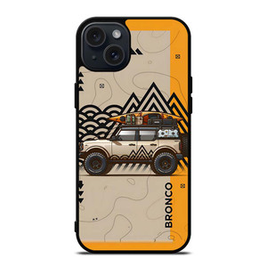 FORD BRONCO ADVENTURES CAR iPhone 15 Plus Case Cover