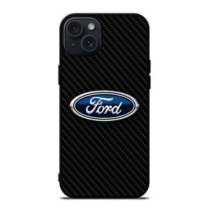 FORD CARBON LOGO iPhone 15 Plus Case Cover