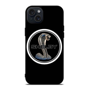 FORD MUSTANG SHELBY METAL LOGO iPhone 15 Plus Case Cover