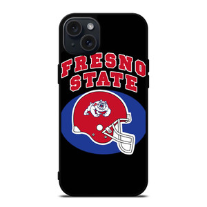 FRESNO STATE BULLDOGS LOGO iPhone 15 Plus Case Cover FRESNO STATE BULLDOGS LOGO iPhone 15 Plus Case Cover