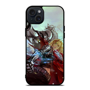 FULLMETAL ALCHEMIST BROTHERHOOD ANIME iPhone 15 Plus Case Cover
