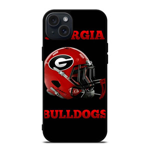 GEORGIA BULLDOGS FOOTBALL HELMET iPhone 15 Plus Case Cover