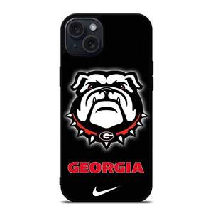 GEORGIA BULLDOGS FOOTBALL NIKE iPhone 15 Plus Case Cover GEORGIA BULLDOGS FOOTBALL NIKE iPhone 15 Plus Case Cover