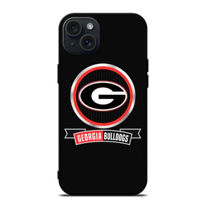 GEORGIA BULLDOGS UNIVERSITY NFL LOGO iPhone 15 Plus Case Cover