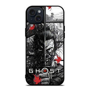 GHOST OF TSUSHIMA ART GAME iPhone 15 Plus Case Cover GHOST OF TSUSHIMA ART GAME iPhone 15 Plus Case Cover