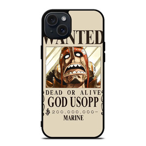 GOD USOPP ONE PIECE ANIME iPhone 15 Plus Case Cover