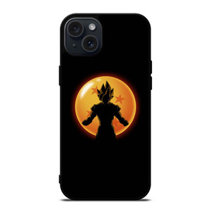 GOKU DRAGON BALL SILHOUETTE iPhone 15 Plus Case Cover