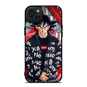 GOKU DRAGON BALL SUPREME NORTH FACE iPhone 15 Plus Case Cover GOKU DRAGON BALL SUPREME NORTH FACE iPhone 15 Plus Case Cover