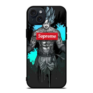 GOKU SUPREME SPLASH PAINT EFFECT iPhone 15 Plus Case Cover GOKU SUPREME SPLASH PAINT EFFECT iPhone 15 Plus Case Cover