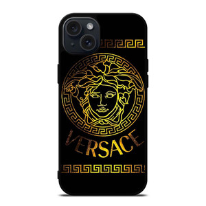 GOLDEN MEDUSA STRIPS iPhone 15 Plus Case Cover
