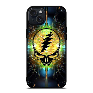GRATEFUL DEAD BAND ART LOGO iPhone 15 Plus Case Cover