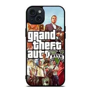 GTA 5 GRAND THEFT AUTO GAME iPhone 15 Plus Case Cover